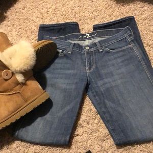 7 For All Mankind - Colette Size 26 Straight Leg Jeans